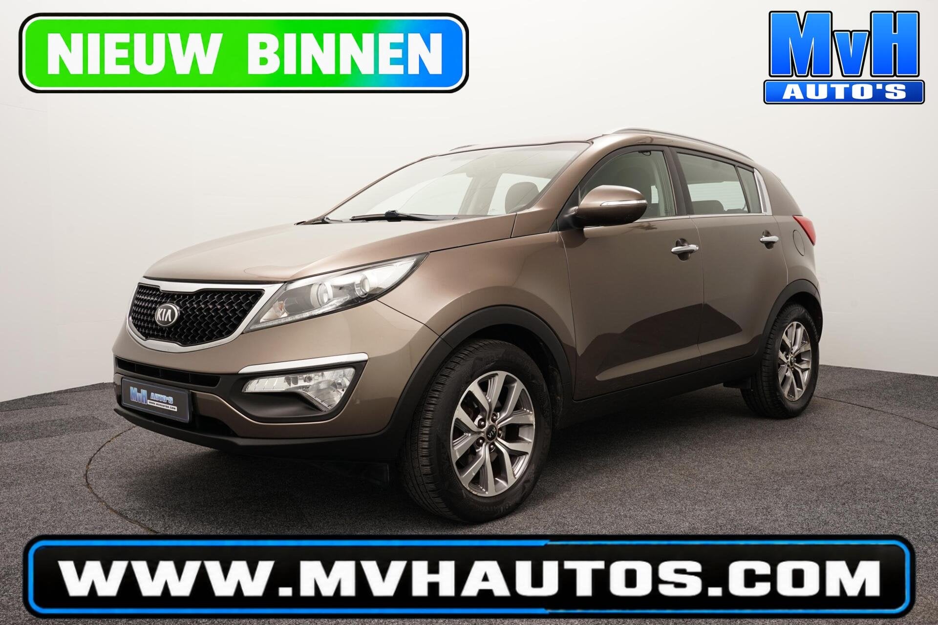 Kia Sportage 1.6 GDI BusinessLine|CAM|BLUETOOTH|NAV|LED|NAP, Auto's, Voorwielaandrijving, Euro 5, 1591 cc, 4 cilinders