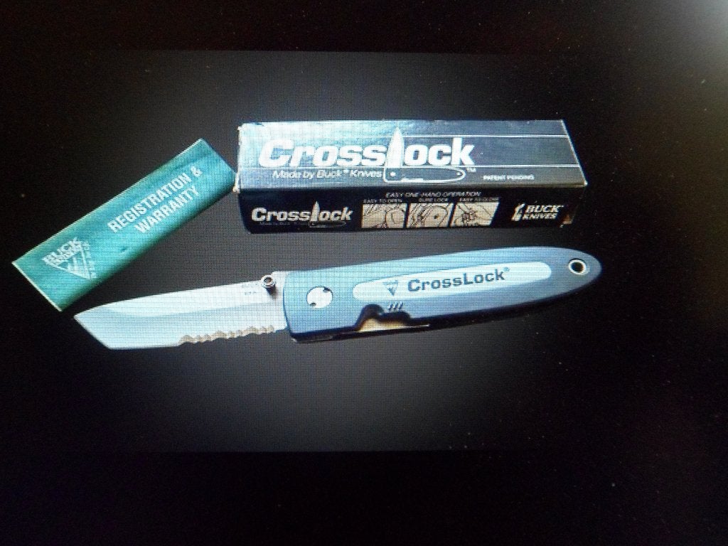Buck crosslock  Tanto  gezocht, Verzenden, Gebruikt