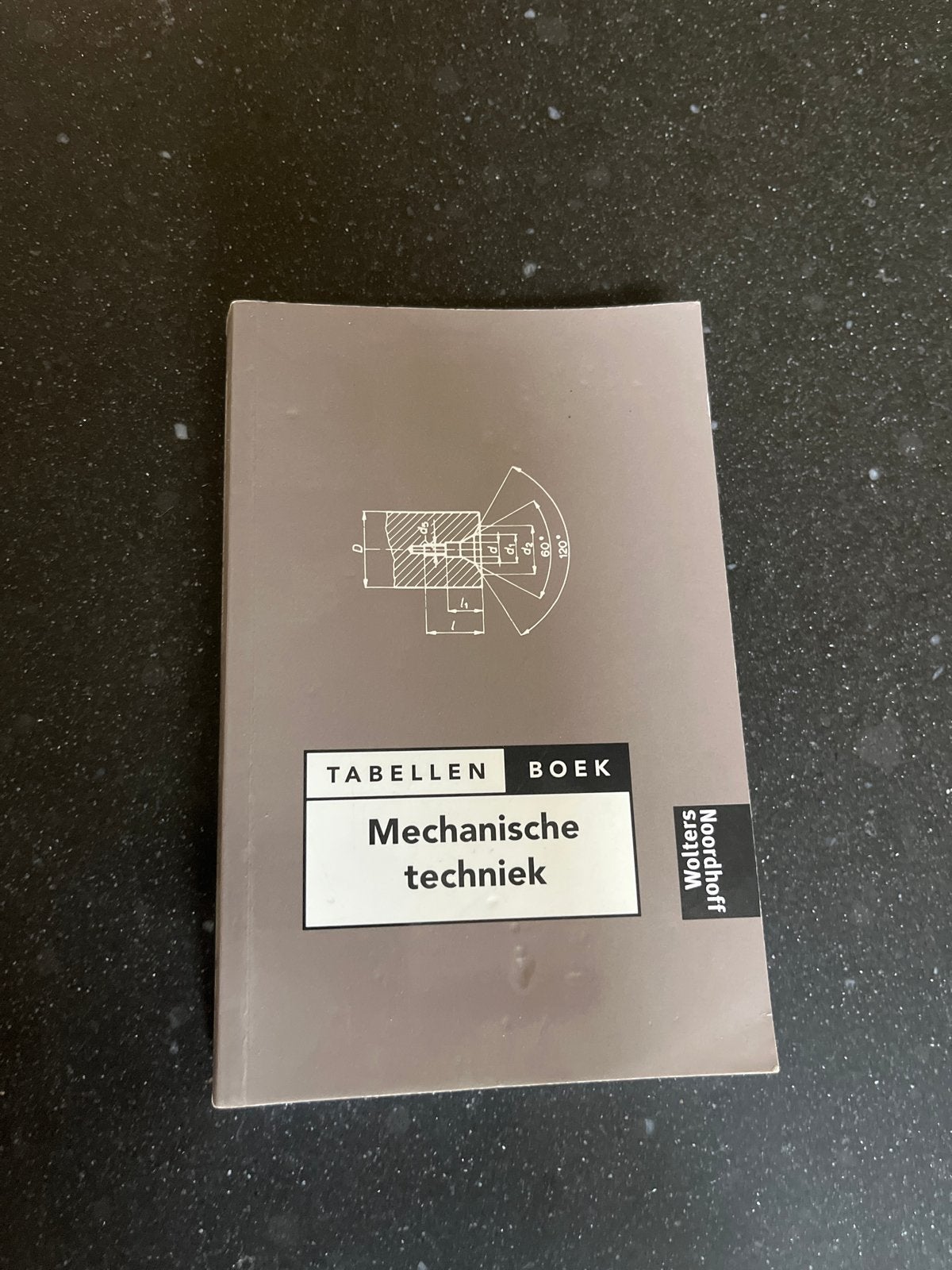 Tabellenboek Mechanische techniek Wolters Noordhoff, Ophalen of Verzenden, Zo goed als nieuw, Werktuigbouwkunde