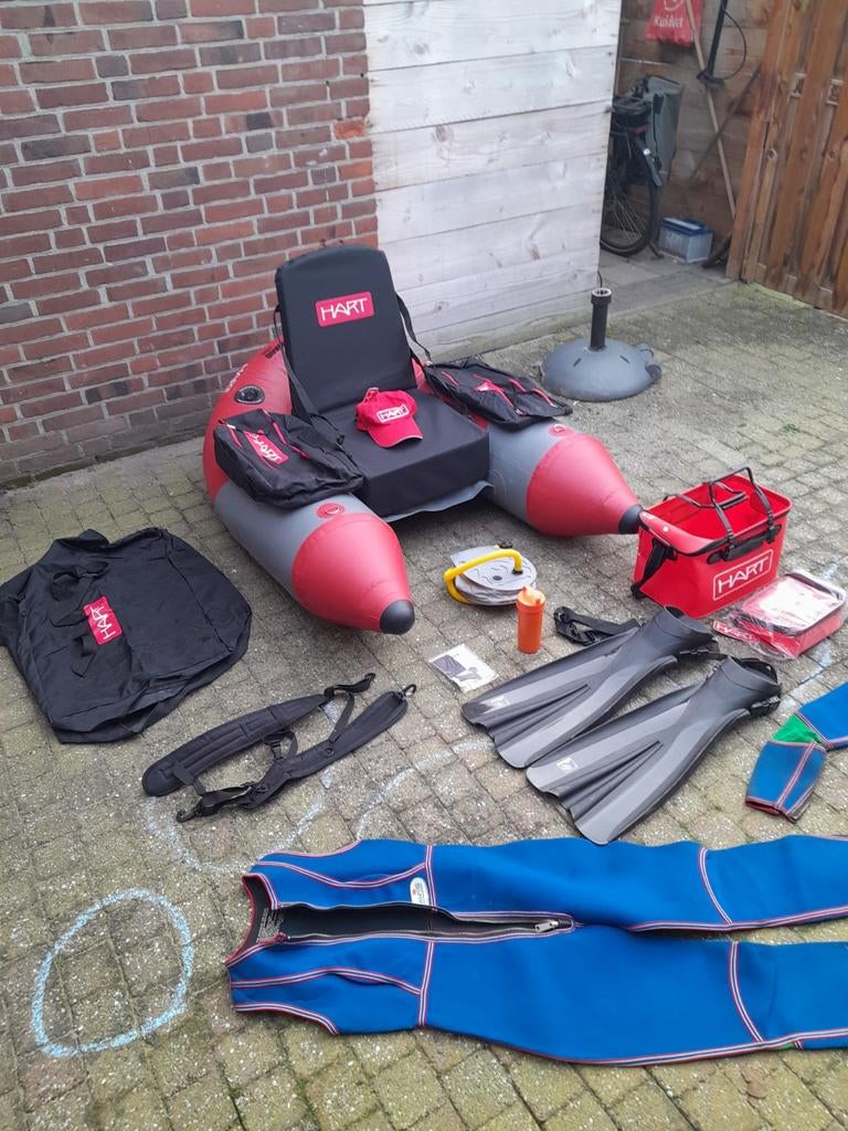 Hart bellyboot bellyband vissen roofvis hengelsport, Ophalen