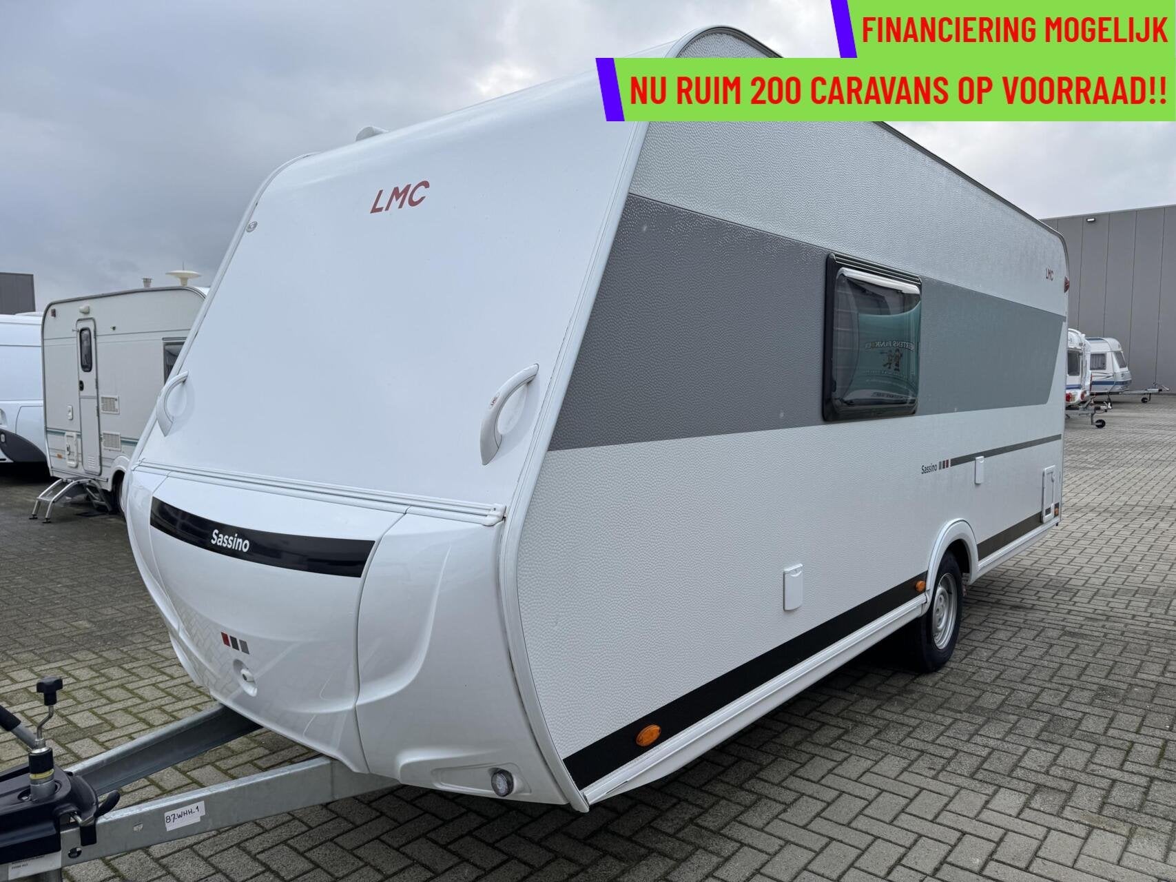 LMC SASSINO 470 FRANSBED + MOVER + CASSETTE LUIFEL + GFK DAK, Mover, 7 tot 8 meter, Bedrijf, LMC en Münsterland
