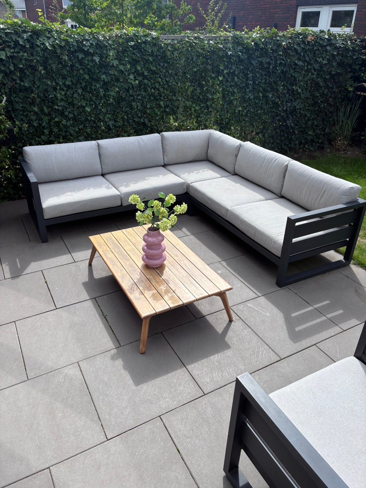 Loungeset Intratuin, Tuin en Terras, Tuinsets en Loungesets, Ophalen, Zo goed als nieuw, Wicker, Stoel