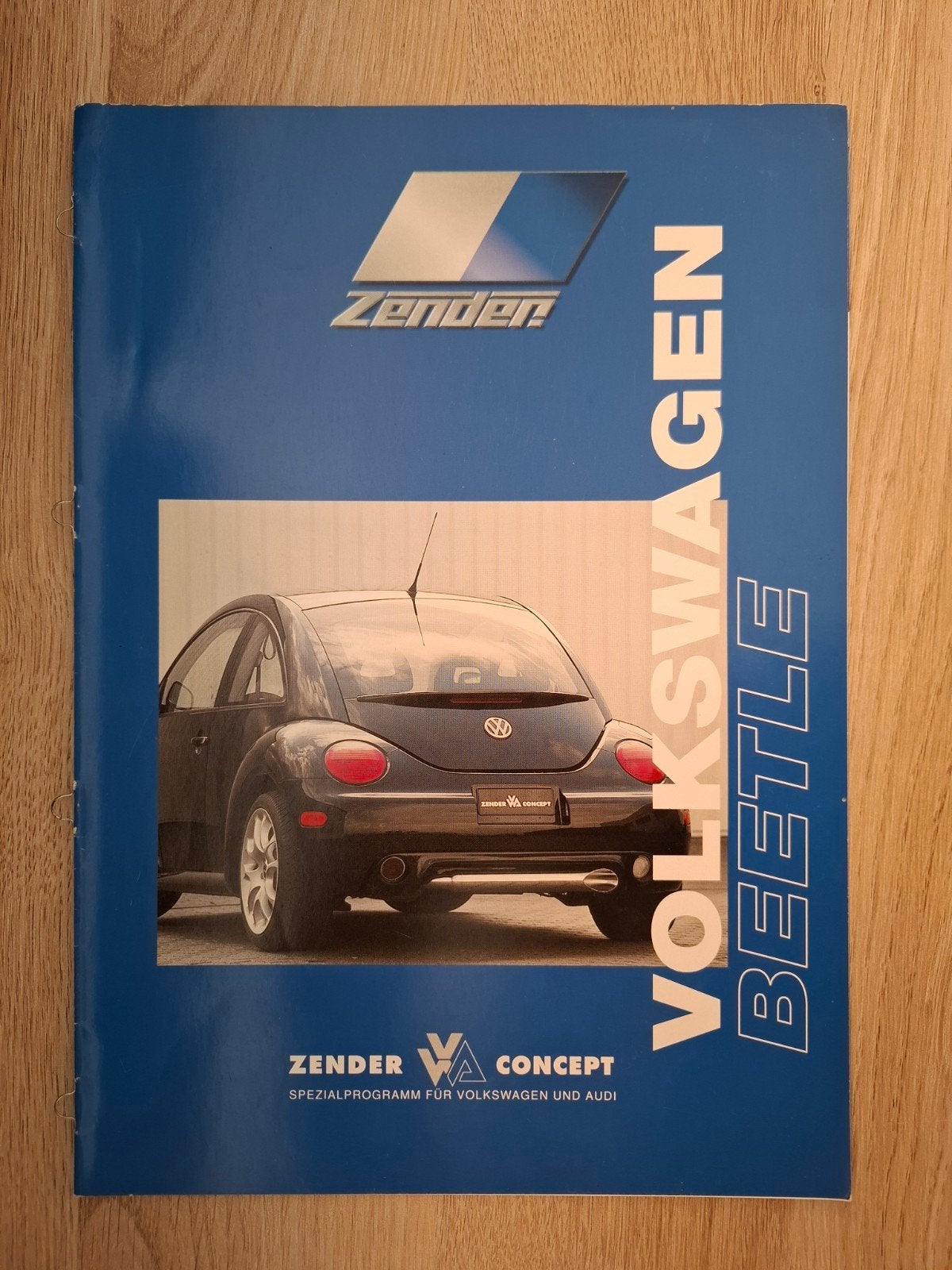 Volkswagen Beetle Zender brochure - 1998, Ophalen of Verzenden, Zo goed als nieuw, Volkswagen