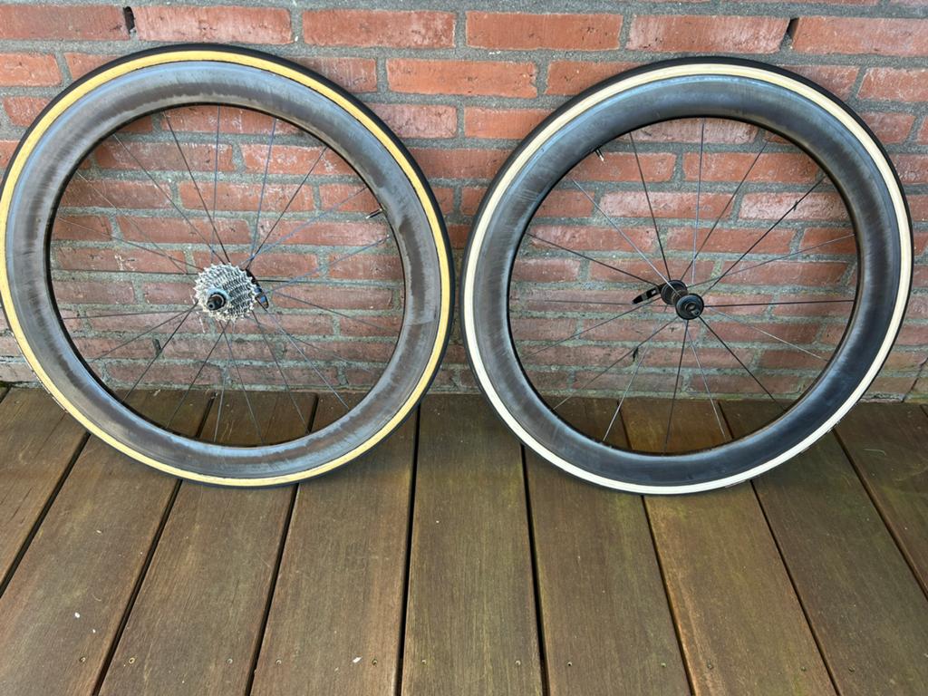 Giant SLR0 carbon velgen, Ophalen, Gebruikt, Carbon, Velgrem