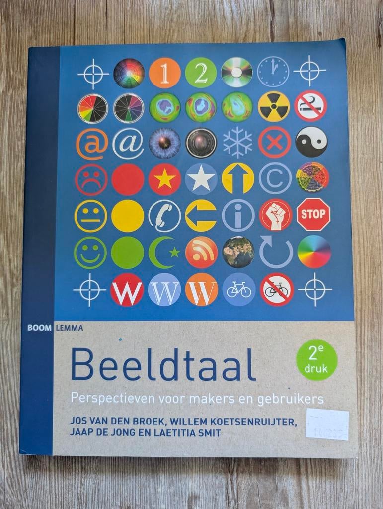 Beeldtaal: Perspectieven voor makers en gebruikers (2e druk), Boeken, Van den Broek, Koetsenruijter, de Jong, Smit, Zo goed als nieuw