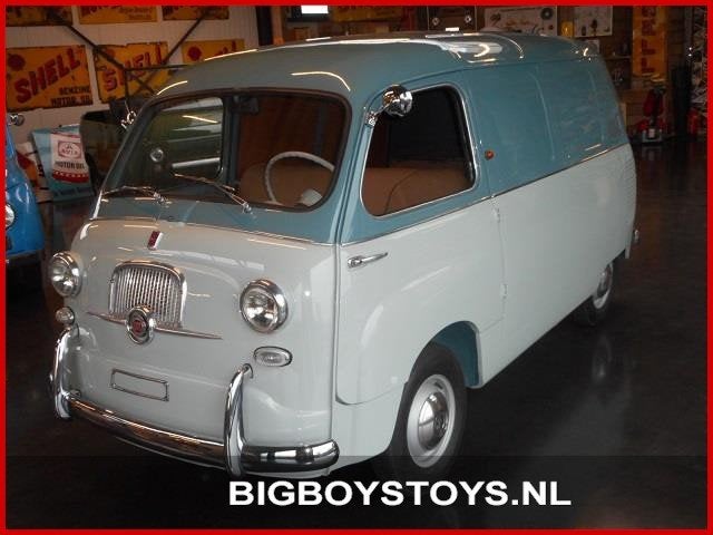 Fiat 600 Multipla OM, Auto's, Achterwielaandrijving, Overige carrosserieën, Blauw, Bruin