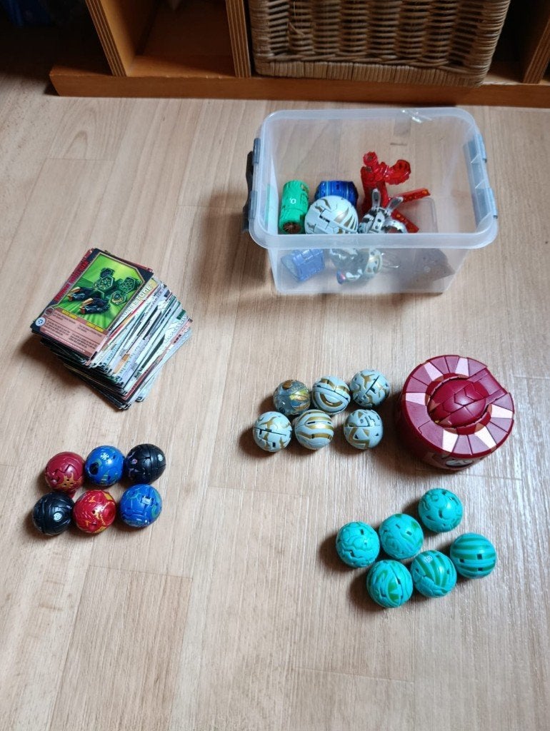 bakugan, Ophalen, Gebruikt