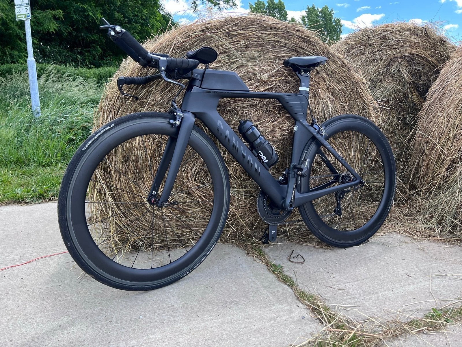 Canyon Speedmax 8.0 CF Maat S Carbon Tijdritfiets Triathlon, Carbon, 49 tot 53 cm, Zo goed als nieuw, Meer dan 20 versnellingen
