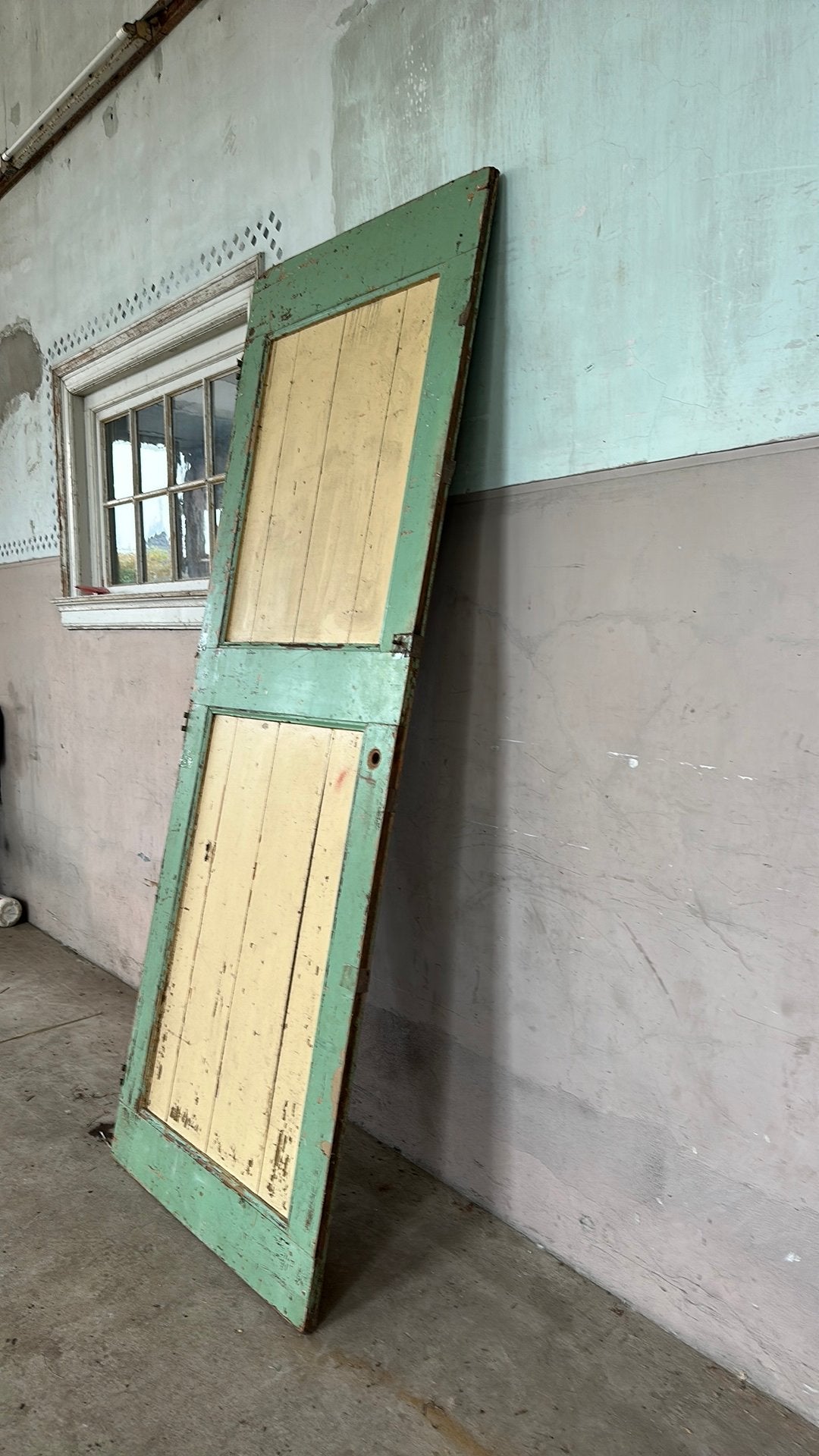 Antieke deur, Doe-het-zelf en Verbouw, Ophalen, Zo goed als nieuw, Binnendeur, 200 tot 215 cm