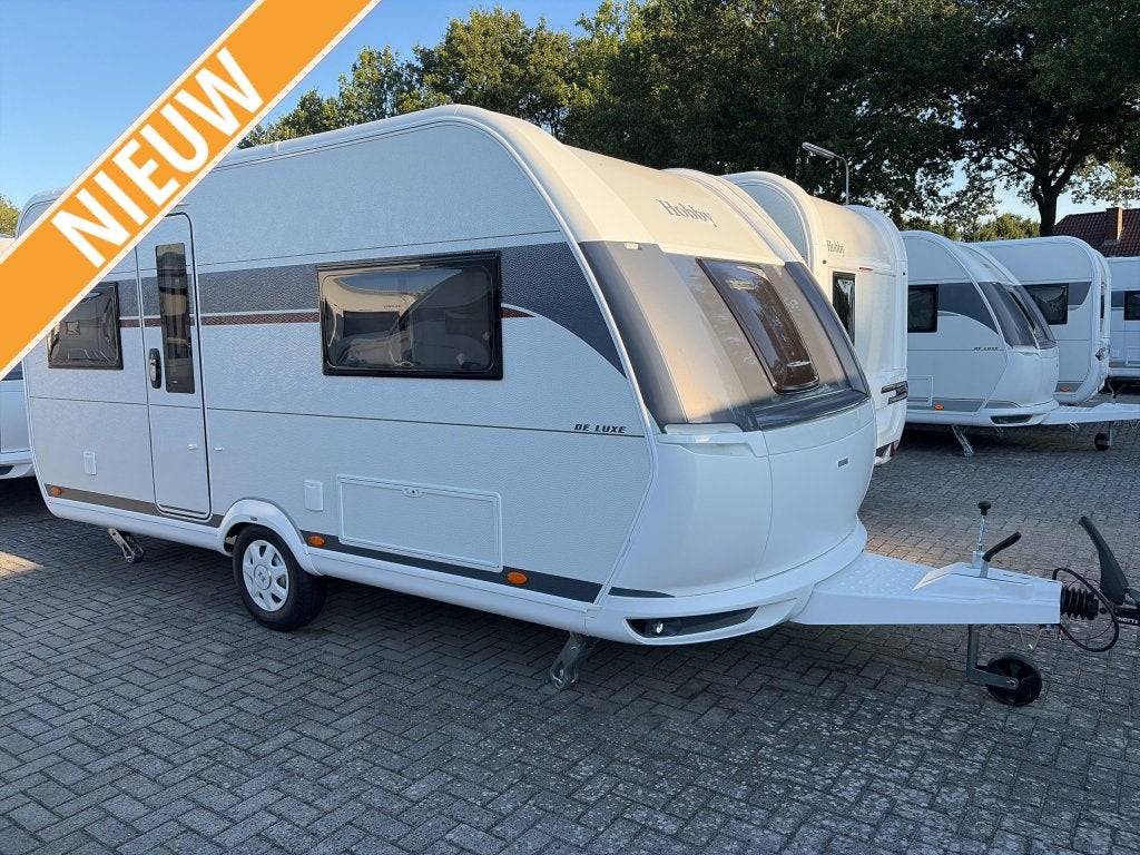 Hobby De Luxe 460 UFE Model 2027, Schokbreker, Rondzit, Hobby, Bedrijf