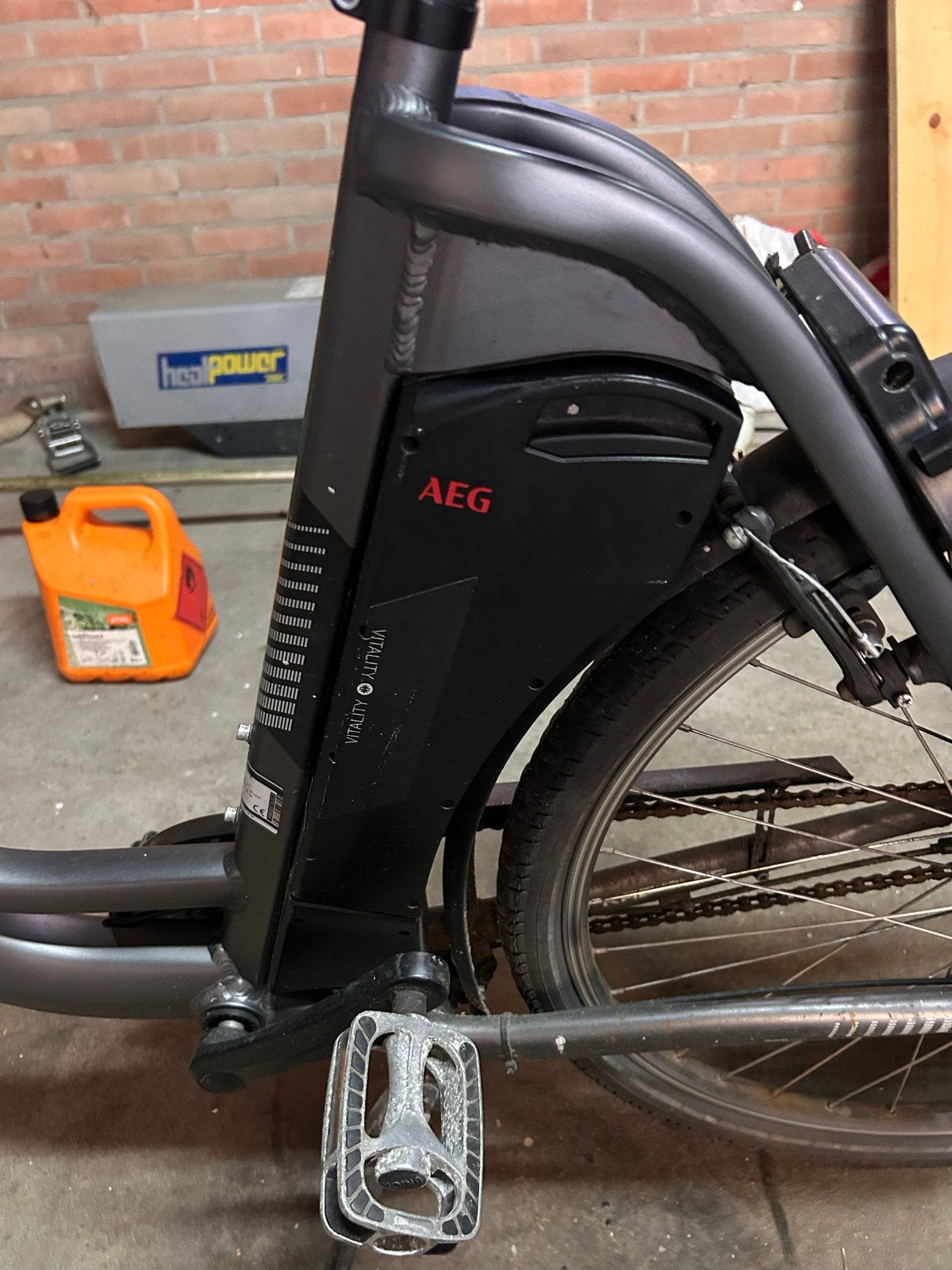 Kreidler elektrische fiets met AEG middenmotor, Fietsen en Brommers, Elektrische fietsen, Gebruikt, 51 tot 55 cm, 30 tot 50 km per accu