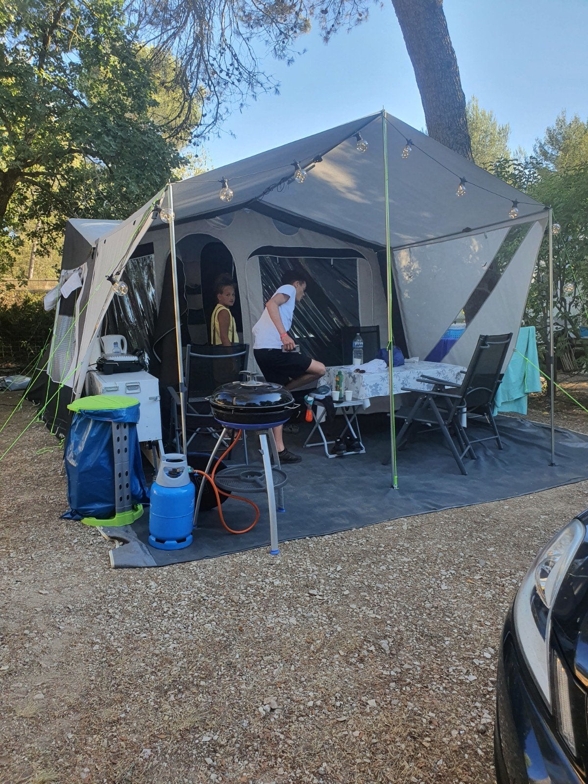 Jamet Jametic All Season vouwwagen 2018 - Compleet uitgerust, Caravans en Kamperen, Vouwwagens, Ophalen of Verzenden, Aanwezig