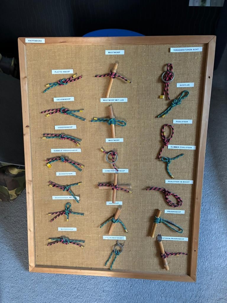 Knopenbord, Verzamelen, Scheepvaart, Ophalen of Verzenden, Zo goed als nieuw, Overige typen