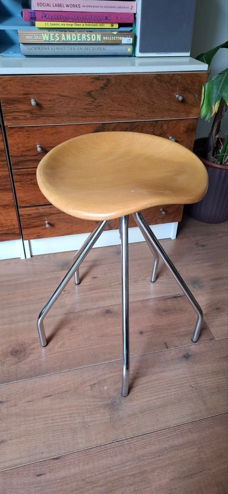 krukje van Pepe Cortés, Ophalen, Gebruikt, 60 tot 90 cm, In hoogte verstelbaar