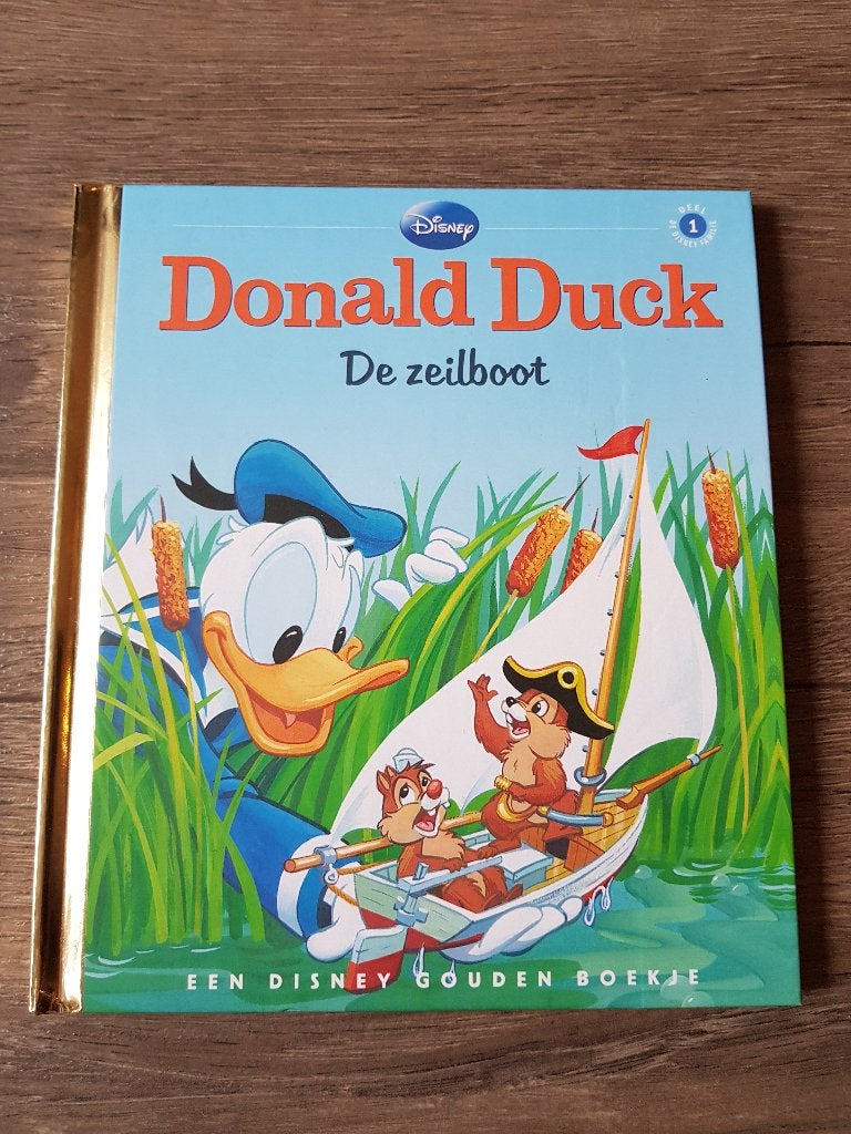 Disney Gouden boekje : Donald Duck - De zeilboot (nieuw!), Ophalen of Verzenden, Nieuw, Disney, Fictie algemeen