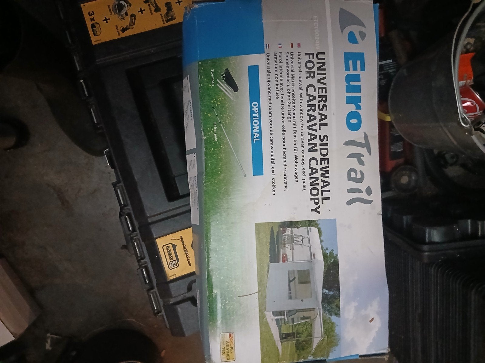 EuroTrail Universele Zijwand voor Caravanluifel, Ophalen of Verzenden, Nieuw