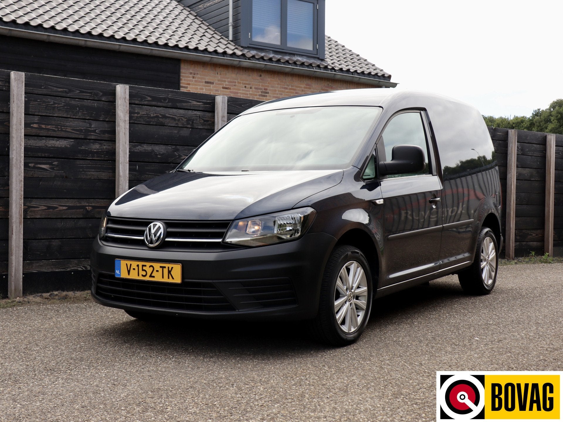 Volkswagen Caddy 2.0 TDI L1H1 BMT Trendline achterklep, Gebruikt, 4 cilinders, Origineel Nederlands, Bedrijf