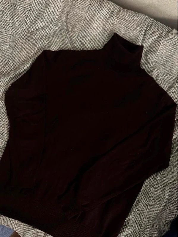 Zara Man Basic Coltrui - Bordeauxrood, Ophalen of Verzenden, Gedragen, Overige maten, Rood