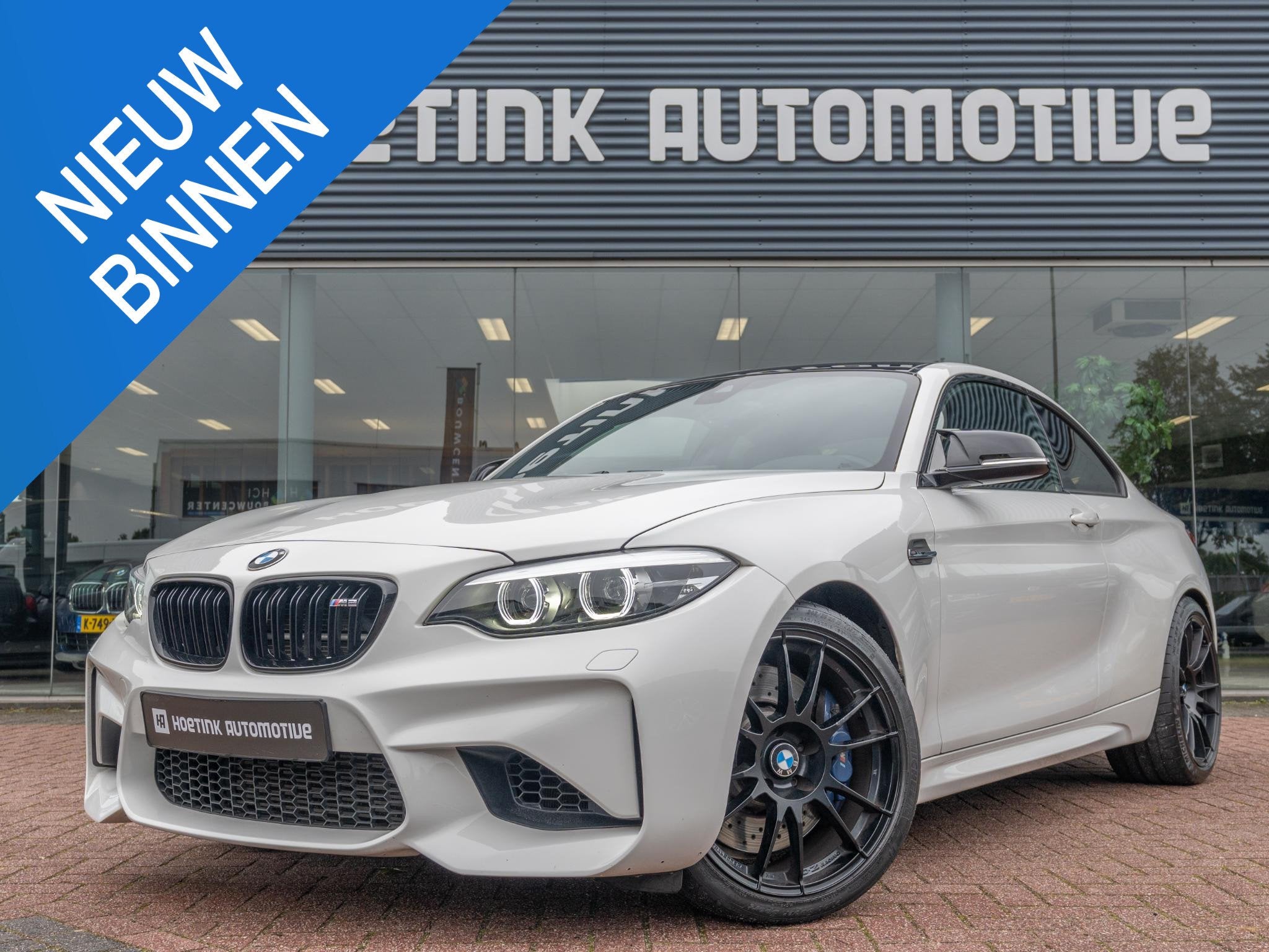 BMW 2-serie Coupé M2 DCT | Harman Kardon | Sport uitlaat |, Gebruikt, 4 stoelen, Wit, Geïmporteerd