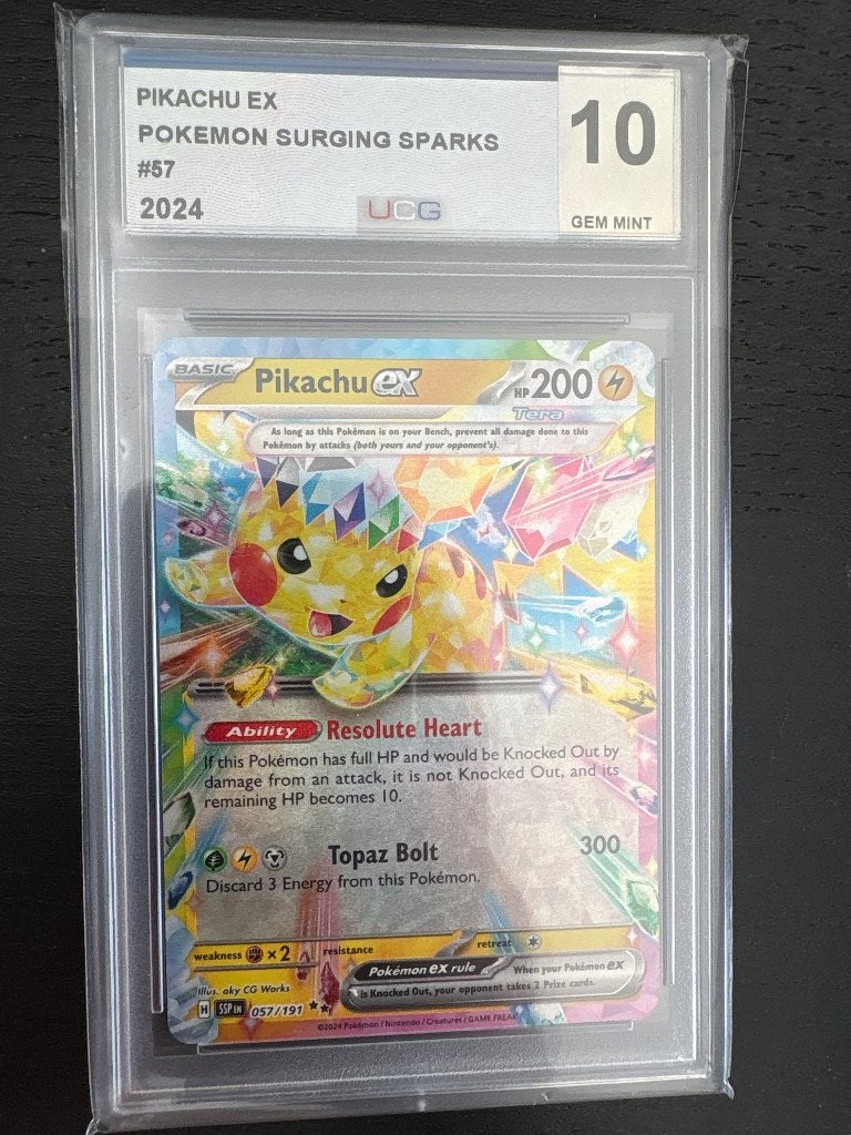 PIKACHU EX, Ophalen, Nieuw, Losse kaart