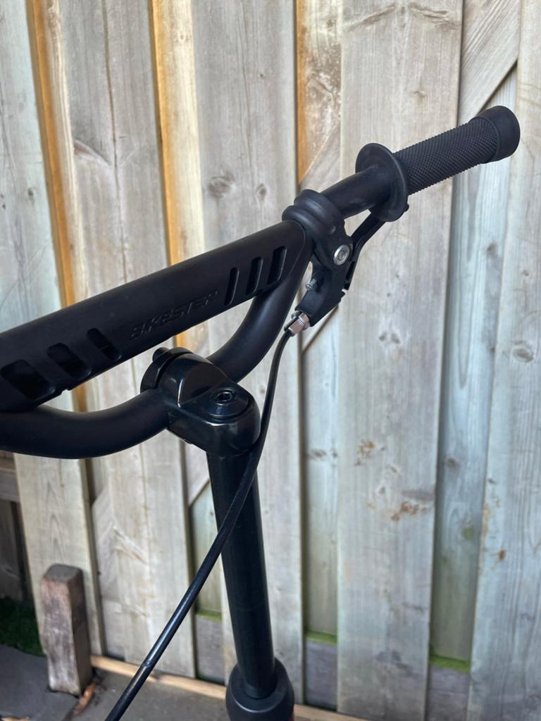 Starscooter MX.12 Step - Paars/Neon Groen, Ophalen, Zo goed als nieuw, Gewone step