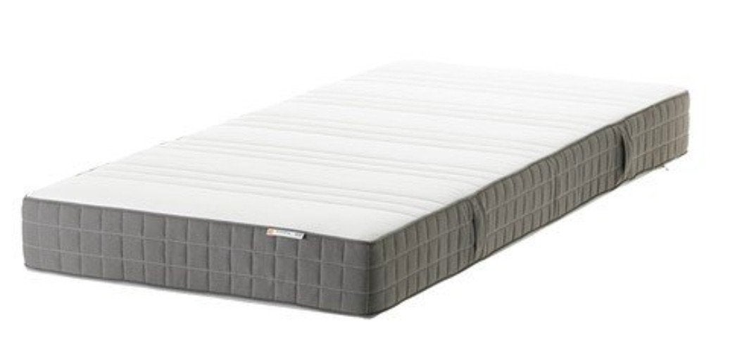 2 Stuks IKEA Morgedal matras 90x200 - zo goed als nieuw, Ophalen, Zo goed als nieuw, Eenpersoons, 90 cm