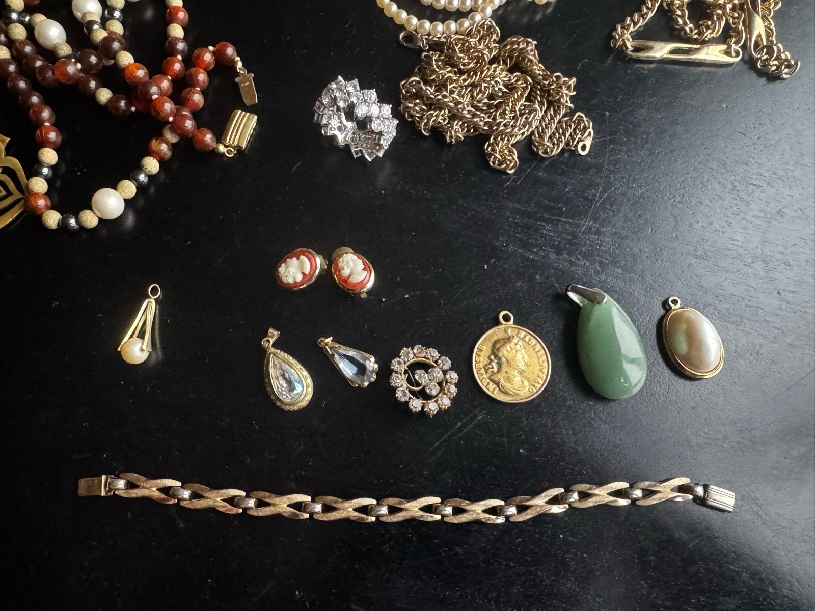 Prachtige partij vintage sieraden: XOXO, K&L, Camille Lucie, Ophalen, Overige materialen, Overige typen, Met edelsteen