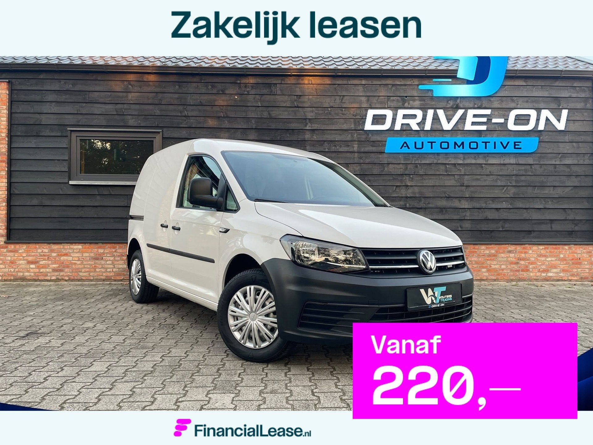 Volkswagen Caddy 1.2 TSI L1H1 - Benzine - Nieuwstaat - 1 eig, Voorwielaandrijving, Stof, Gebruikt, Zwart