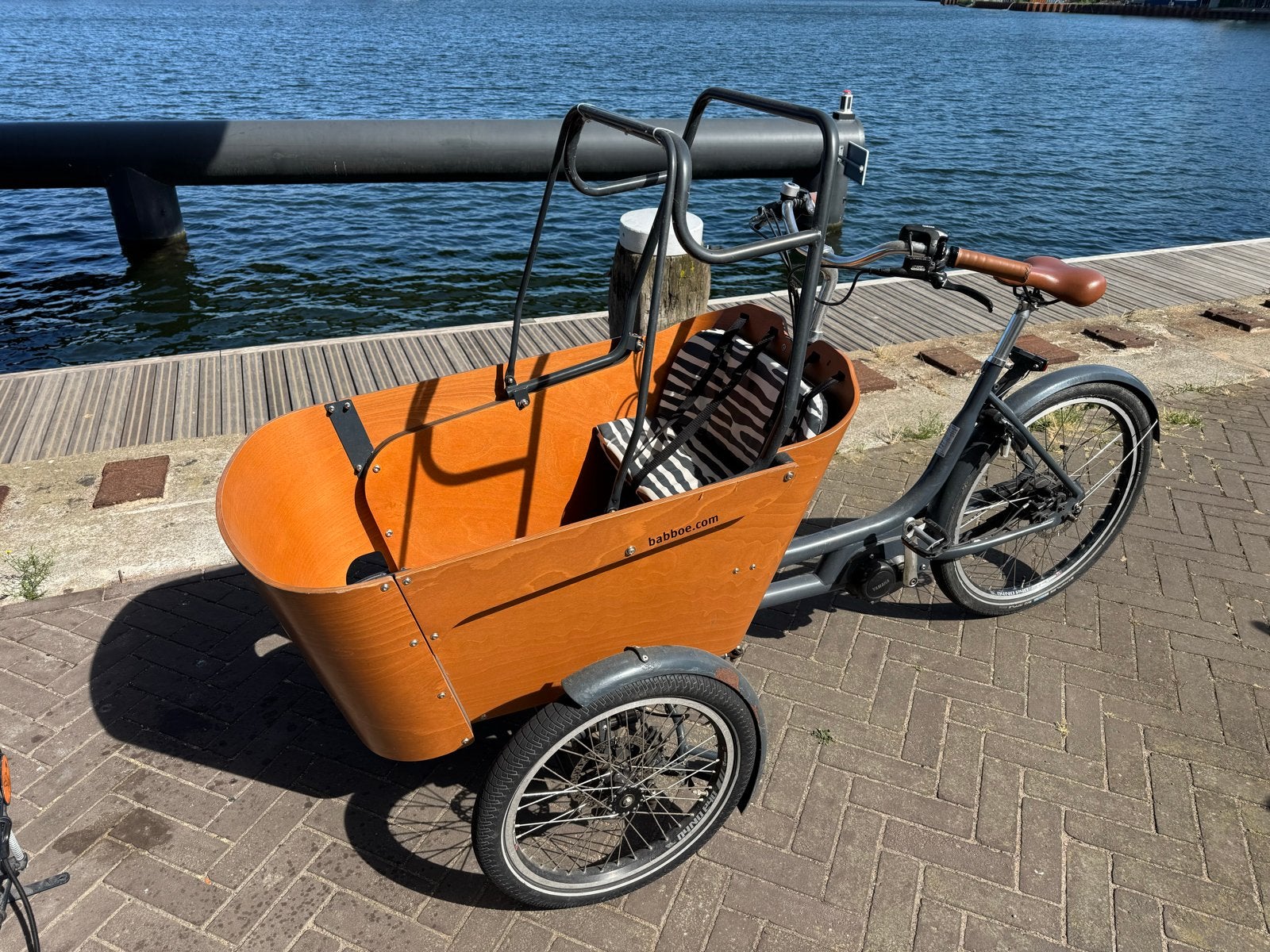 Babboe Carve Mountain elektrische bakfiets zgan, Ophalen of Verzenden, Gebruikt, Bakfiets, Frame
