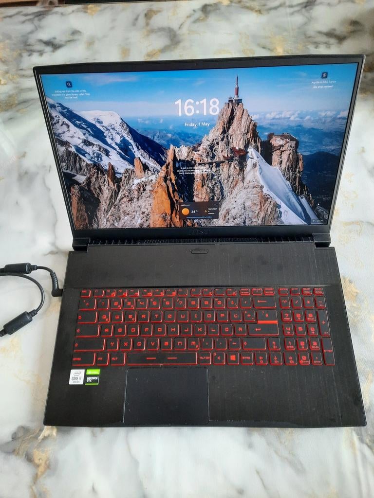 MSI MS-17F3 Gaming Laptop - Krachtig en Snel, Computers en Software, Windows Laptops, Gebruikt, Met videokaart, 2 tot 3 Ghz, Intel® Core™ i7 