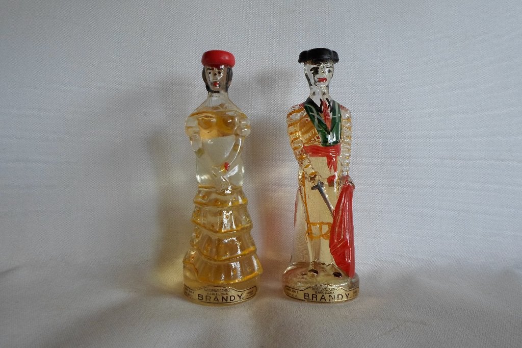 Vintage Brandy Flesje Senorita Torero, Ophalen of Verzenden