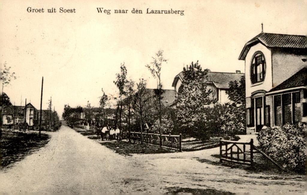 Soest Weg naar den Lazarusberg # 257, Verzenden, Voor 1920, Gelopen, Utrecht