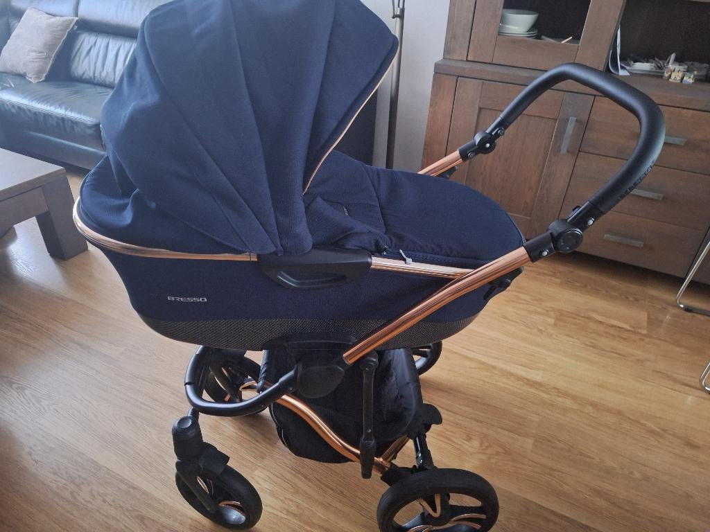 Bebetto Bresso premium kinder/wandelwagen, Zo goed als nieuw, Combiwagen, Verstelbare duwstang, Ophalen