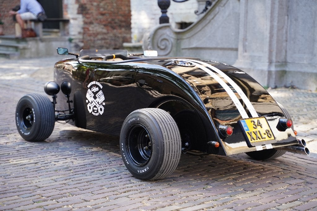 Foto 4 van Unieke Mini Hot Rod met kenteken! Wenckstern Kreidler F Kart