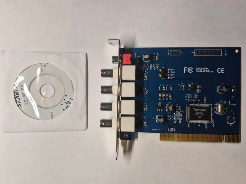 ST-V8101-T Digitale Video-opnamekaart PCI camera beveiliging, Computers en Software, Ophalen of Verzenden, Nieuw