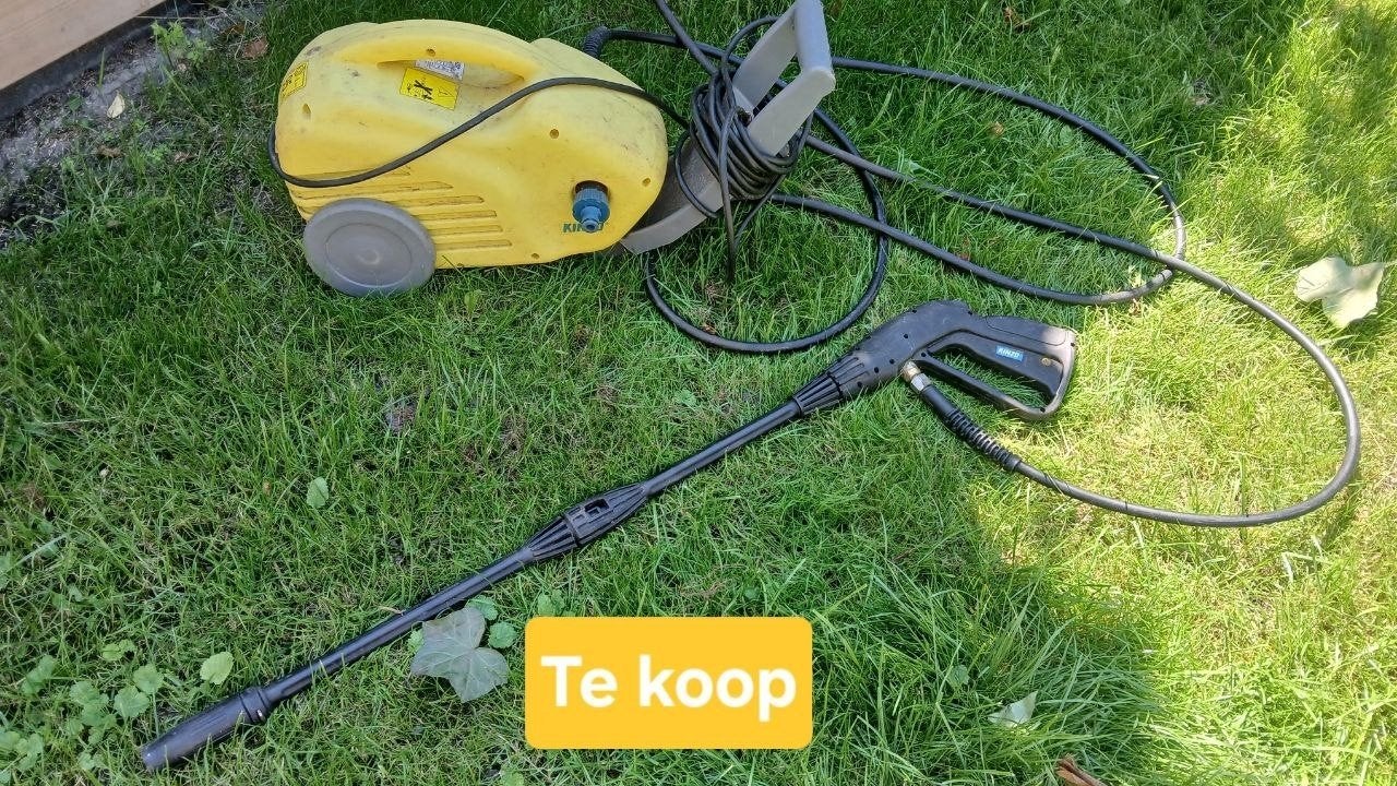 Kinzo Hogedrukreiniger Compact en Krachtig, Ophalen of Verzenden, Gebruikt, Elektrisch