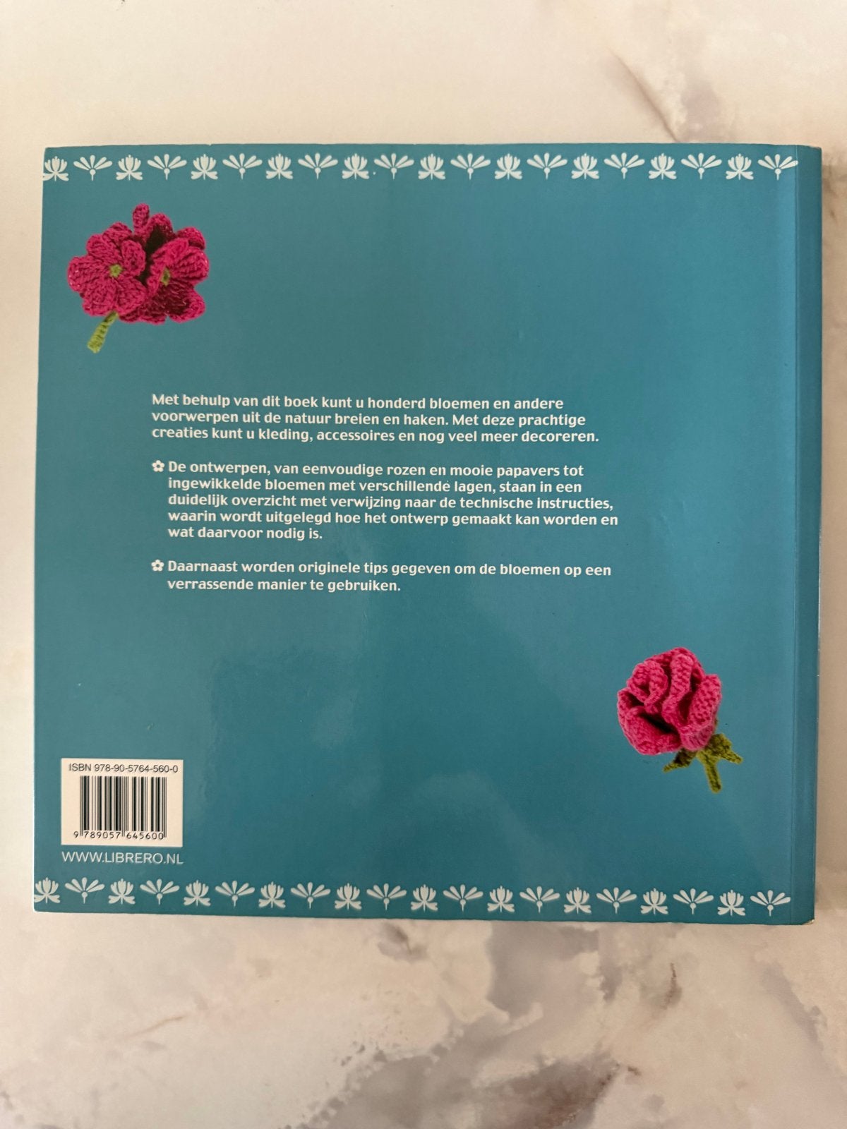 100 Bloemen om te haken en te breien - Boek, Boeken, Ophalen of Verzenden, Gelezen, Breien en Haken
