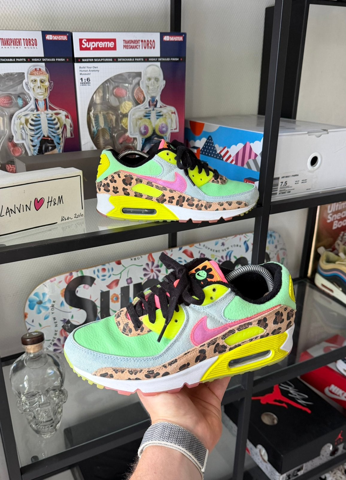 Nike Air Max 90 Premium, Ophalen of Verzenden, Zo goed als nieuw, Overige kleuren, Sneakers of Gympen
