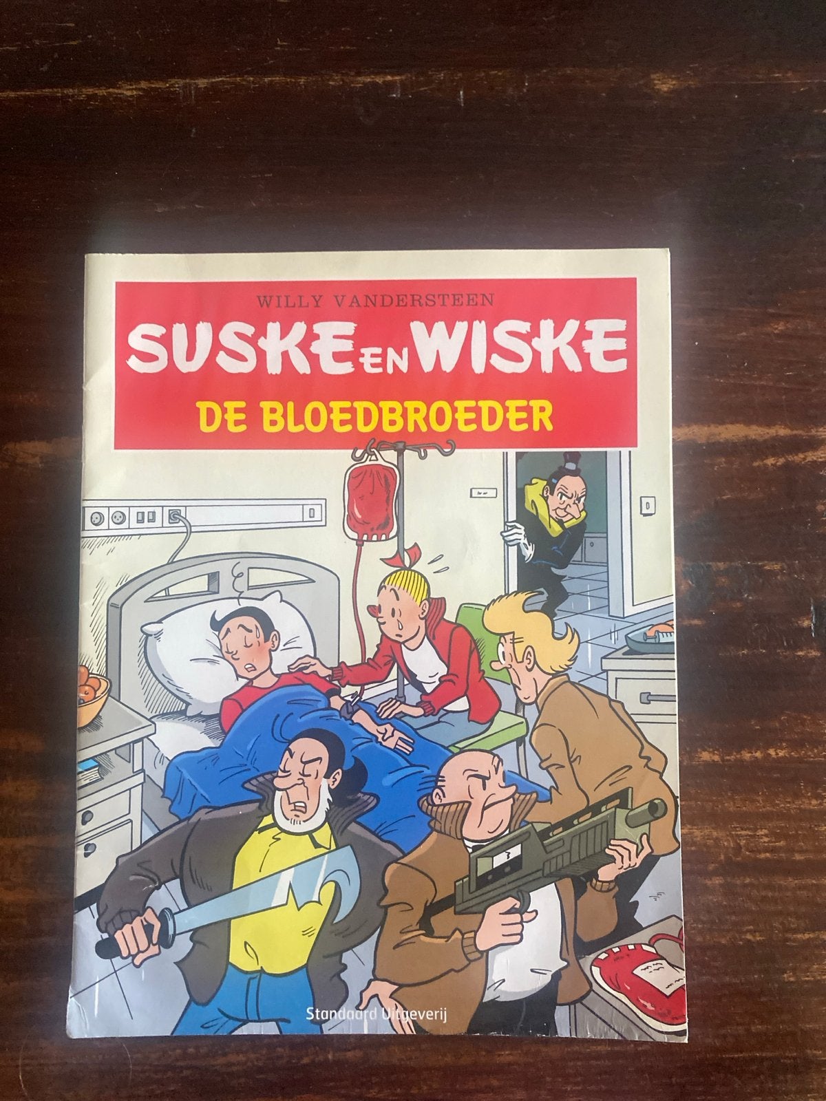 Suske en Wiske - De Bloedbroeder, Eén stripboek, Ophalen of Verzenden, Gelezen