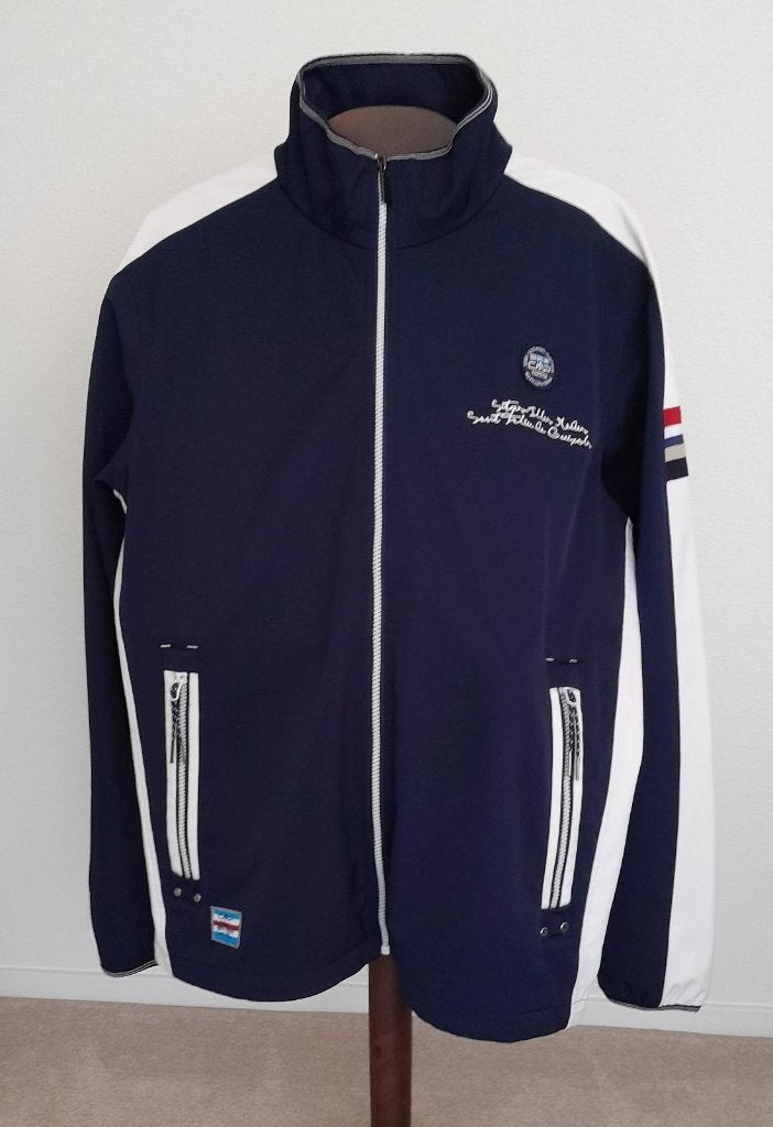 zomerjas, Ophalen of Verzenden, Zo goed als nieuw, Maat 56/58 (XL), Blauw