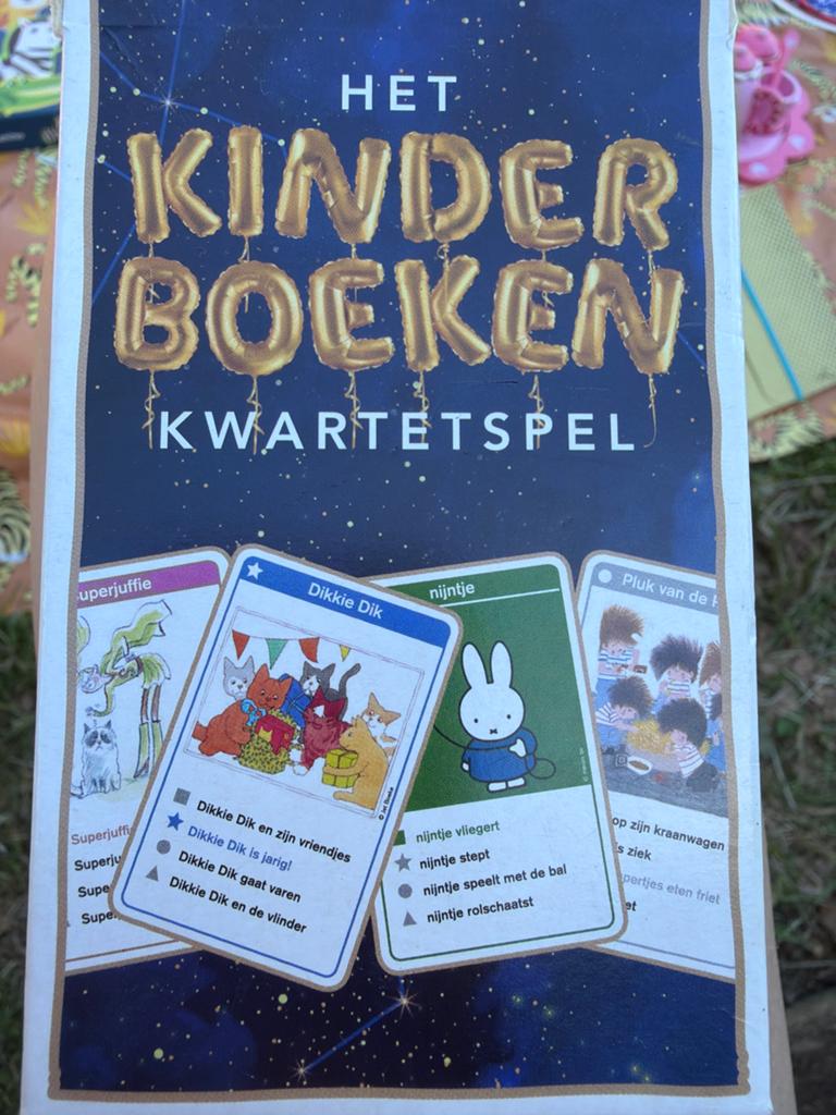 Het Kinderboeken Kwartetspel - Dikkie Dik, Nijntje, Kinderen en Baby's, Speelgoed | Kinderpuzzels, Ophalen of Verzenden, Zo goed als nieuw
