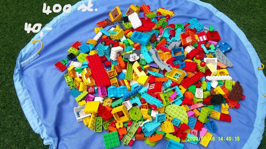400 allerlei echte Duplo blokken, Ophalen of Verzenden, Zo goed als nieuw, Complete set, Duplo