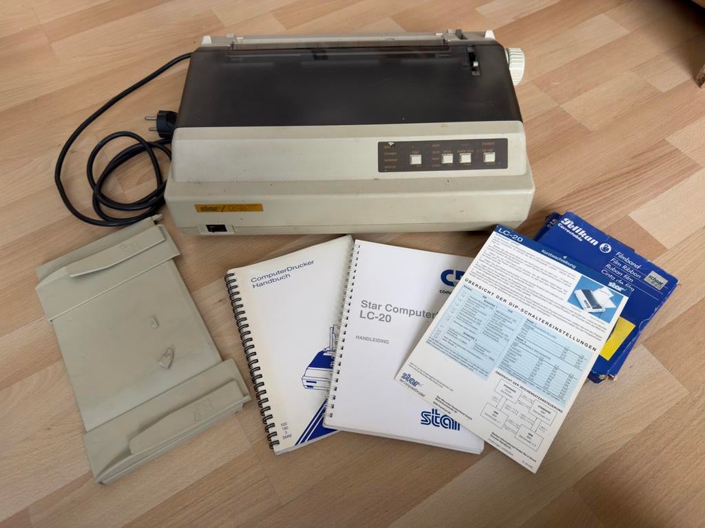 Star LC-20 Dot Matrix Printer - Vintage Computerprinter, Computers en Software, Printers, Zwart-en-wit printen, Gebruikt, Matrix-printer