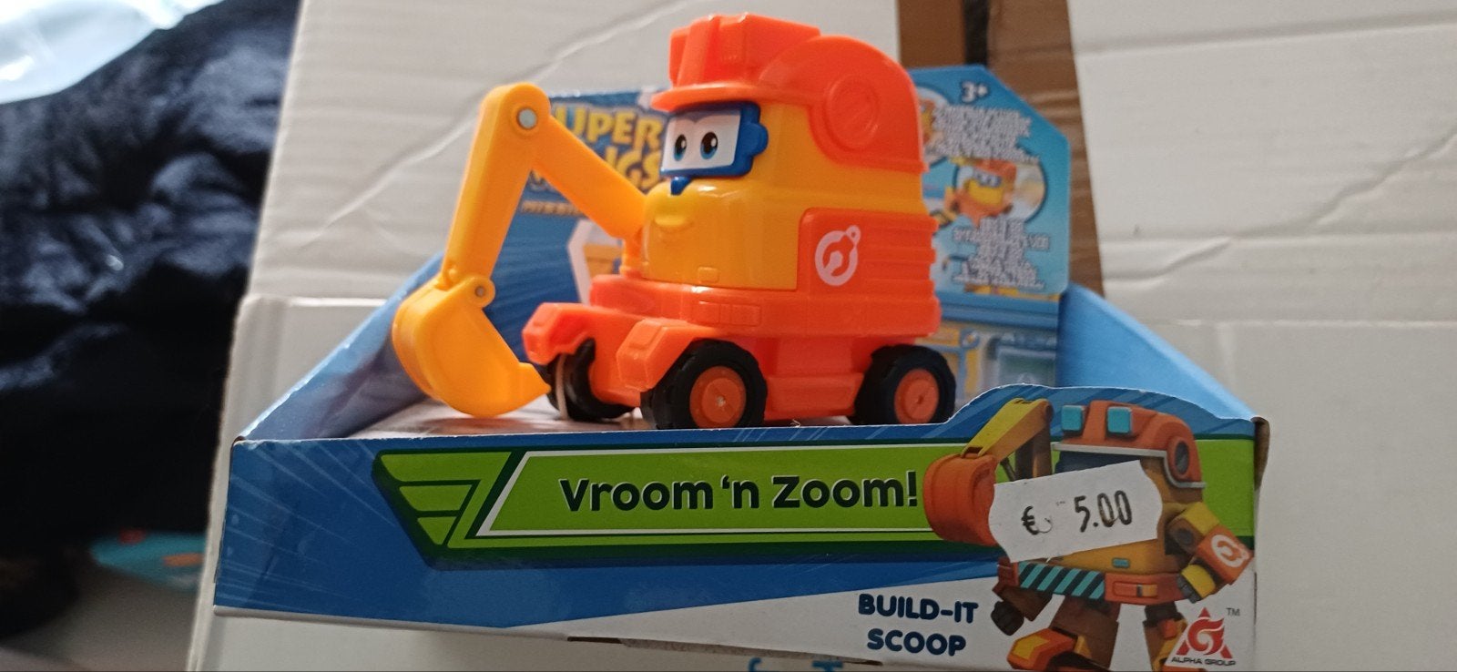 Super Wings Build-It Scoop Vroom 'n Zoom Speelgoed, Ophalen of Verzenden, Nieuw