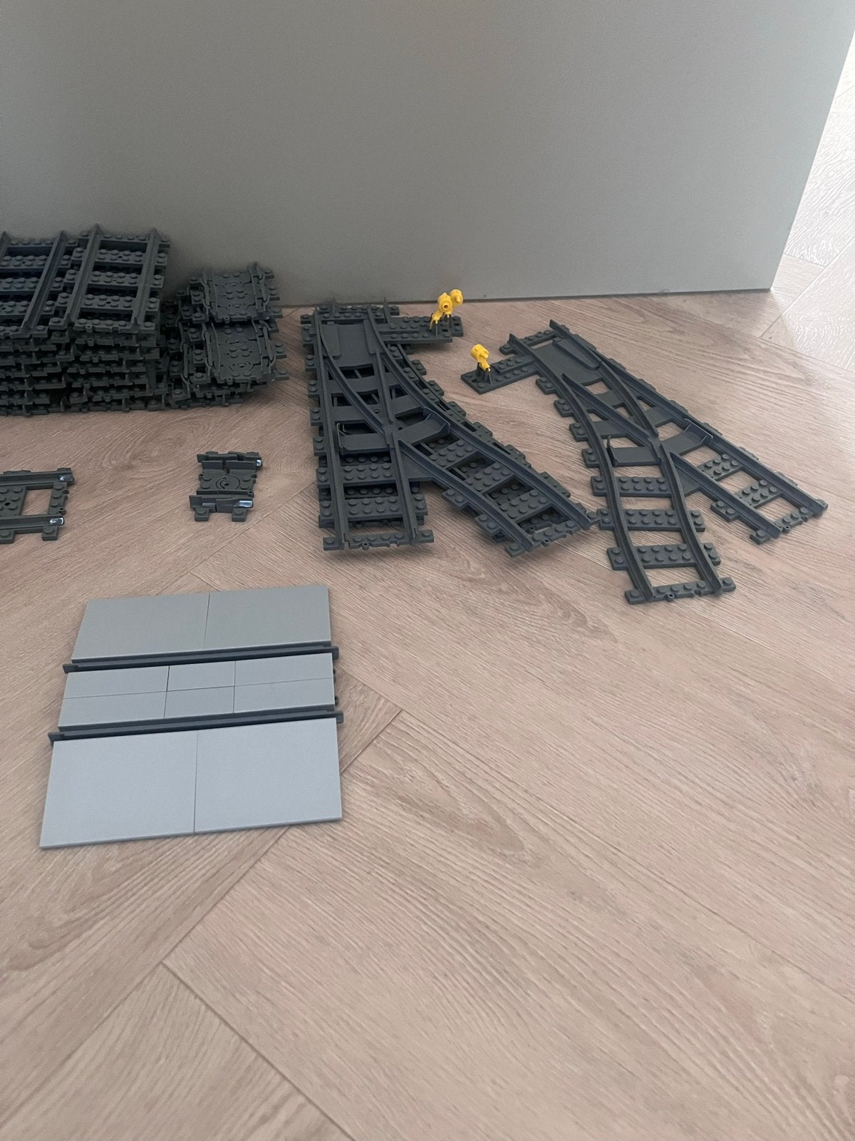 Lego losse Treinrails, goede staat, Lego, Accessoire, Ophalen of Verzenden, Zo goed als nieuw