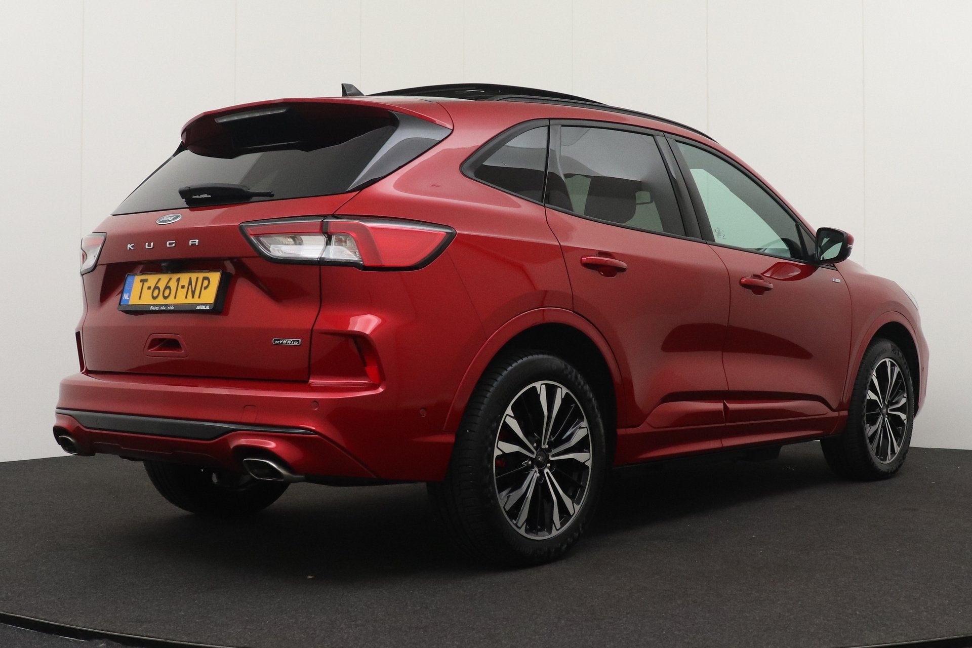 Ford Kuga 2.5 PHEV ST-Line X Pano-dak Bang&Olufsen Dodehoek, Auto's, Dealer onderhouden, Gebruikt, 4 cilinders, Hybride Elektrisch/Benzine