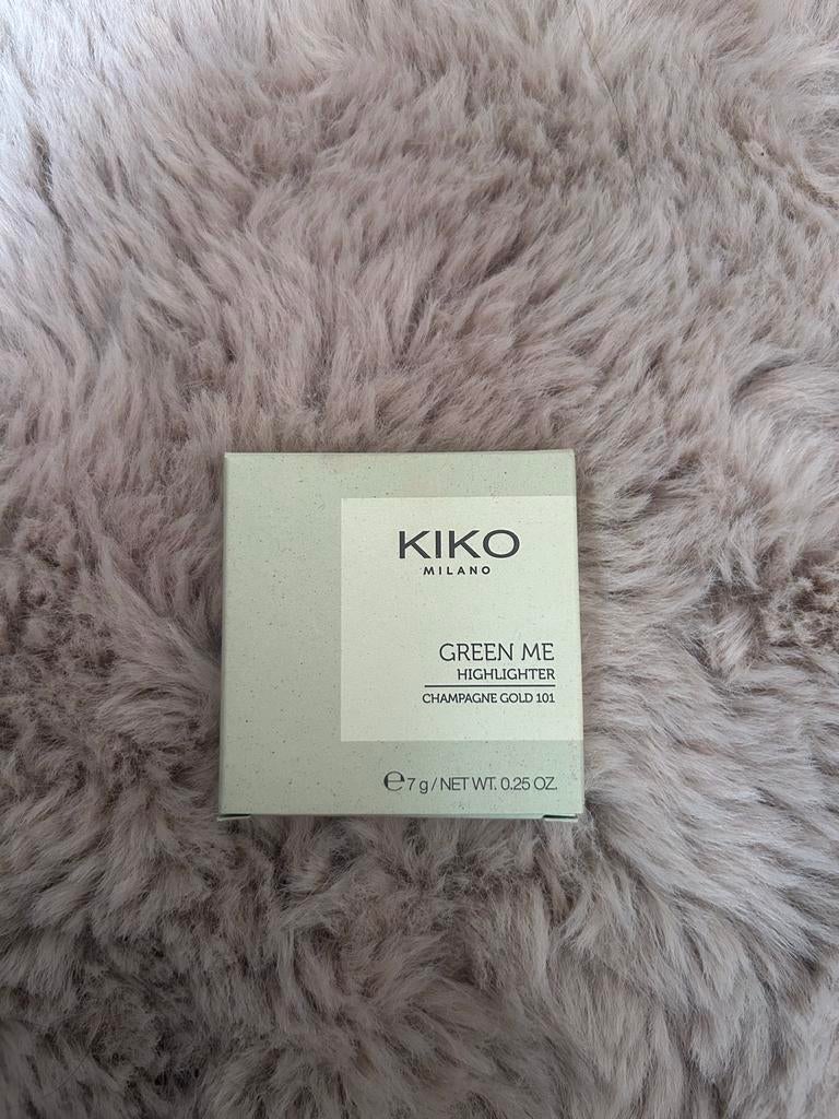 Kiko Green Me Highlighter Champagne Gold 101 - Nieuw, Gehele gezicht, Nieuw, Ophalen of Verzenden, Make-up