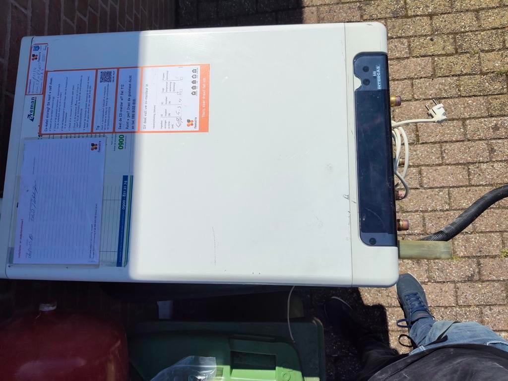 Intergas cv-ketel 2012 incl. thermostaat en expansievat, Doe-het-zelf en Verbouw, Verwarming en Radiatoren, Ophalen of Verzenden