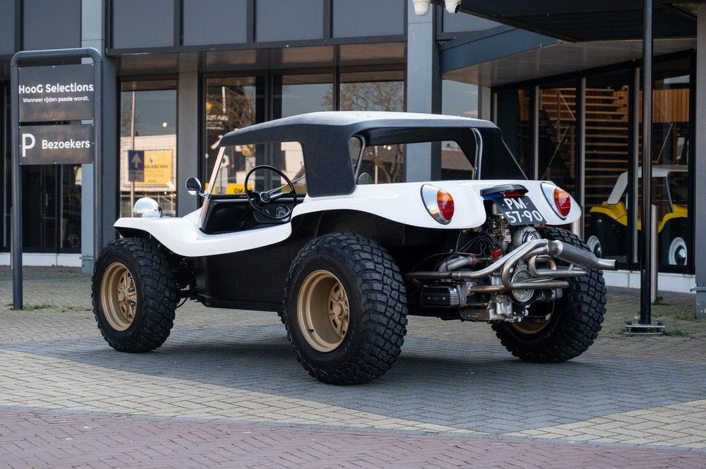 Volkswagen buggy Meyers Manx (bj 1970), Lederen bekleding, Zwart, Volkswagen, Wit