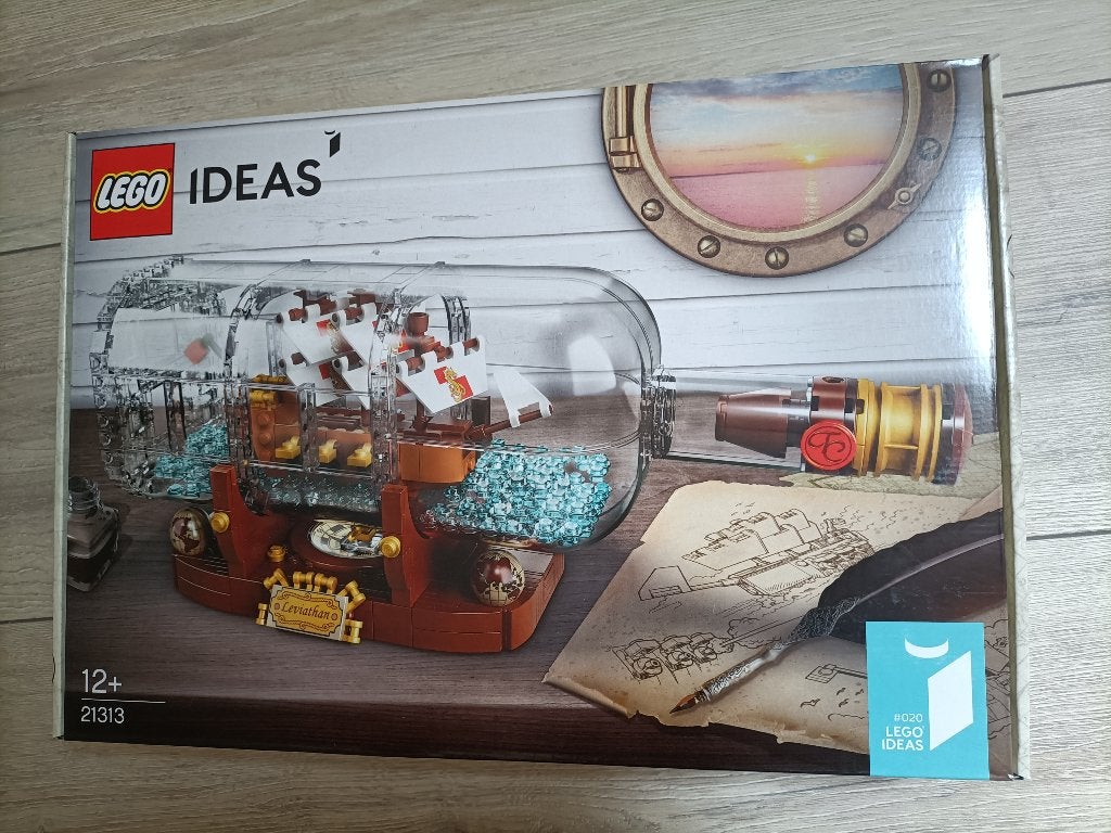Lego 21313 Schip in een fles, Lego, Compleet, Nieuw, Ophalen of Verzenden